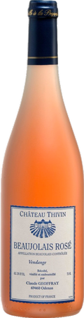 Rosé of Gamay, Château Thivin